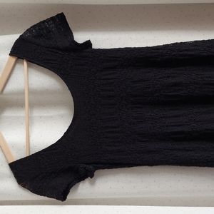 VOLCOM Boho Black Dress